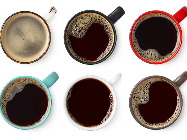 コーヒーのカフェイン量イメージ